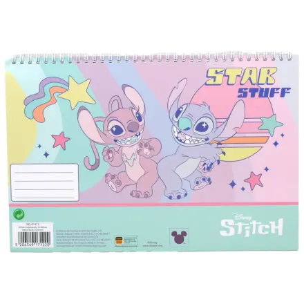Stitch Star Stuff A4 Spiral Skizzenbuch, 30 Blatt Produktfoto