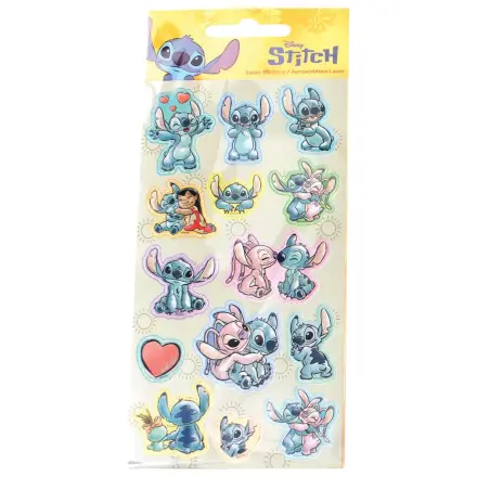 Stitch Sun Holografisches Sticker Set Produktfoto