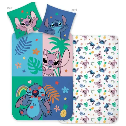 Stitch Tropical Friend Kinder-Bettdeckenbezug Produktfoto