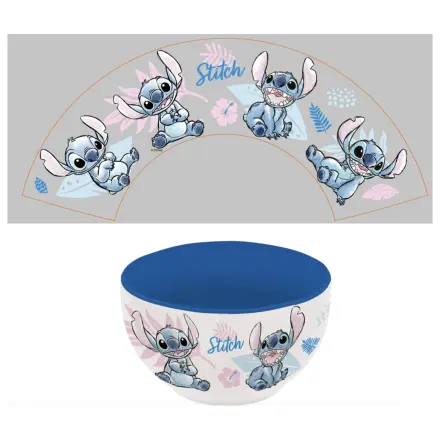 Stitch Watercolor Blue Keramikschale Produktfoto