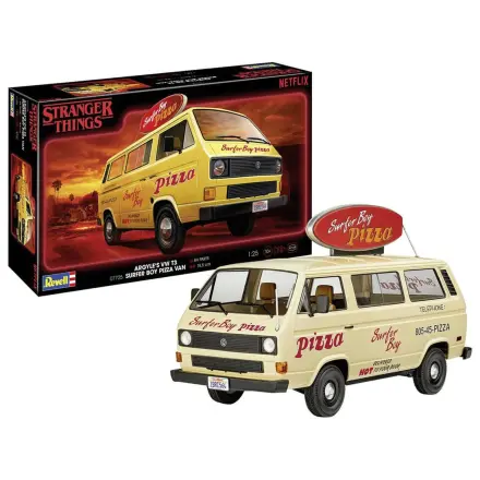 Stranger Things Modellbausatz 1/25 VW T3 Bus Surfer Boy 19 cm Produktfoto