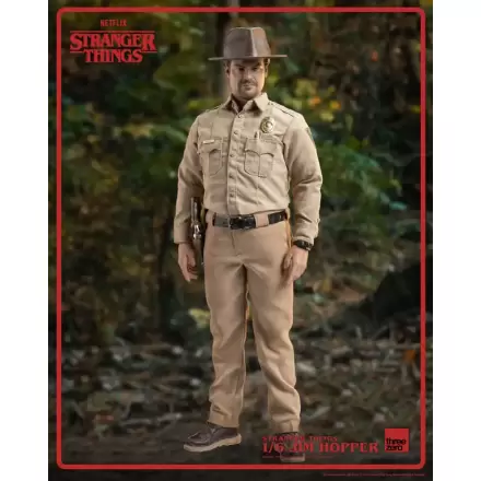Stranger Things Actionfigur 1/6 Jim Hopper (Season 1) 32 cm Produktfoto