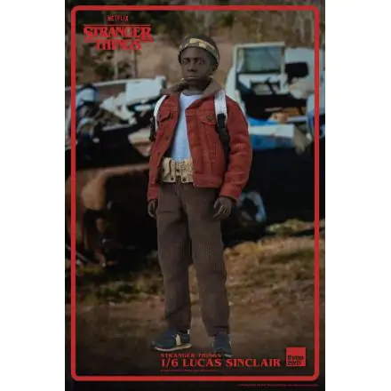 Stranger Things Actionfigur 1/6 Lucas Sinclair 23 cm termékfotója