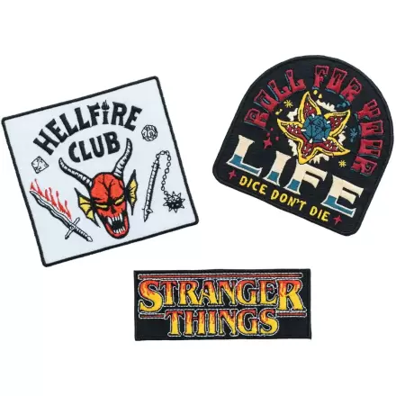 Stranger Things 3 Set Aufnäher termékfotója