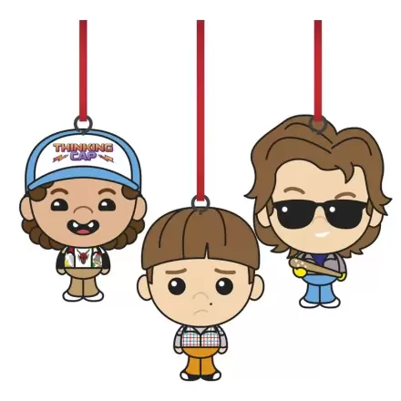 Stranger things 3-er Pack Christbaumschmucks termékfotója