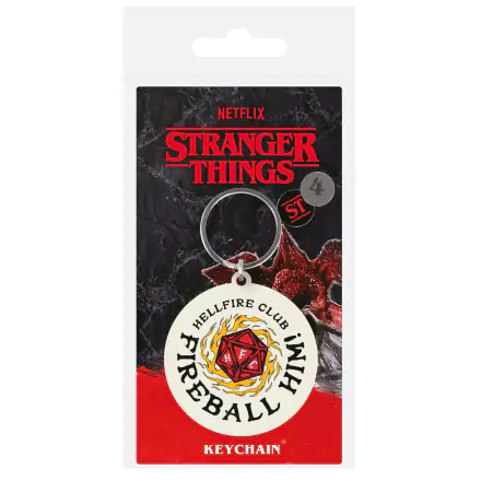 Stranger Things 4 Gummi-Schlüsselanhänger Fireball Him 6 cm termékfotója