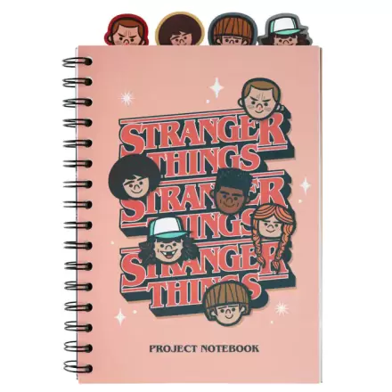 Stranger Things A5 Notizbuch termékfotója