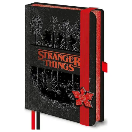 Stranger Things A5 premium Notizbuch Produktfoto