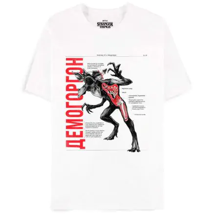 Stranger Things Anatomy of a Demogorgon T-shirt Produktfoto