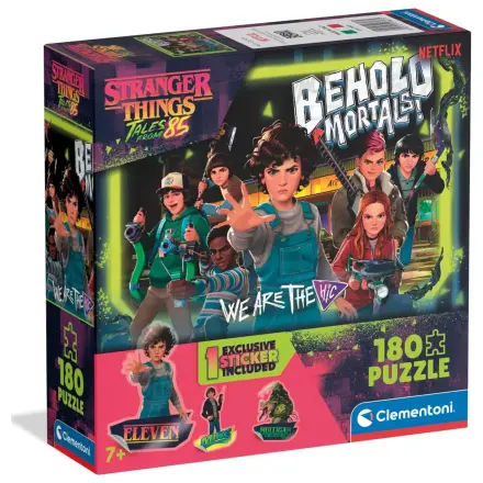 Stranger Things Behold Mortals 180-teiliges Puzzle Produktfoto