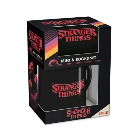 Stranger Things Tasse und Socken Set Produktfoto