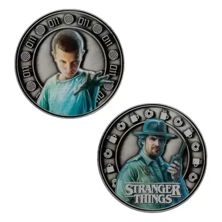 Stranger Things Sammelmünze Eleven & Hopper 4 cm termékfotója