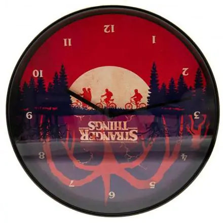 Stranger Things Wanduhr Upside Down termékfotója