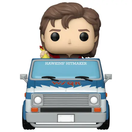 Stranger Things Funko POP! Rides Deluxe Vinyl Steve mit The Squawk Van Exclusive 9 cm Produktfoto