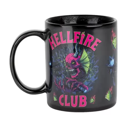 Stranger Things Tasse mit Thermoeffekt Hellfire Club 320 ml termékfotója