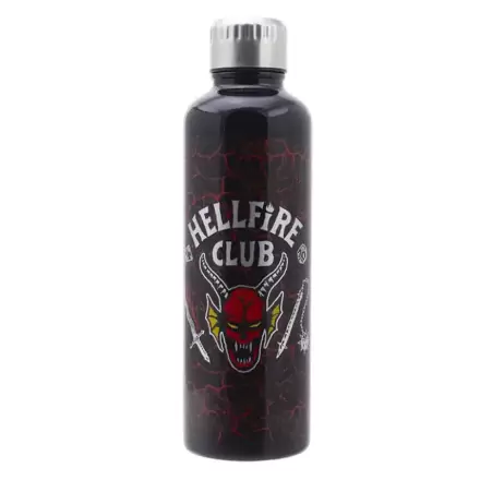 Stranger Things: Hellfire Club Metall Flasche termékfotója