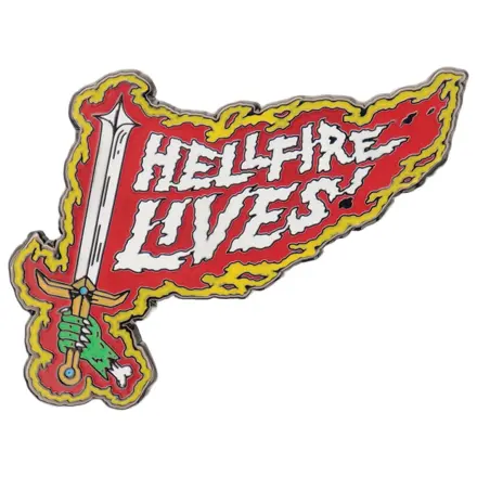 Stranger Things Pin Abzeichen Hellfire Lives Limitierte Auflage Produktfoto