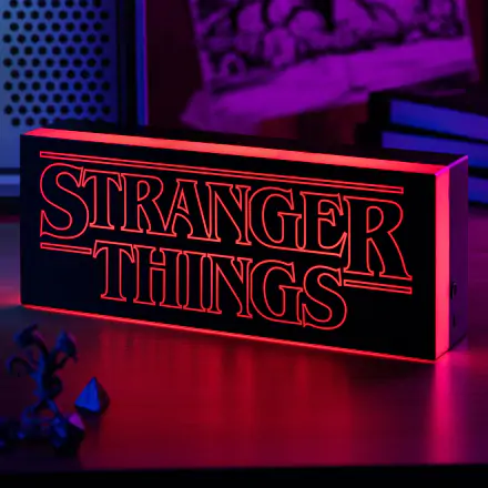 STRANGER THINGS - Logo Lampe termékfotója