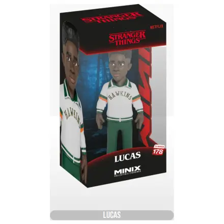 Stranger Things Lucas Hawkins Figur Minix 12 cm Produktfoto
