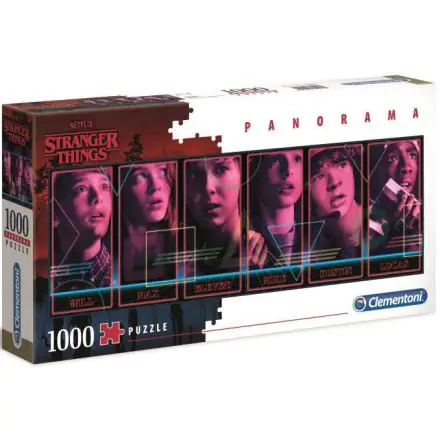 Stranger Things Panorama Puzzle Characters termékfotója