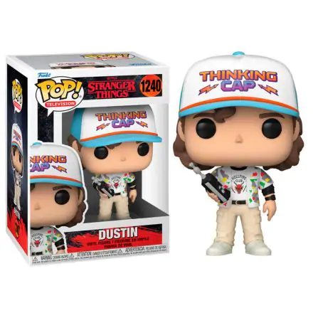 Stranger Things POP! TV Vinyl Figur Dustin 9 cm termékfotója