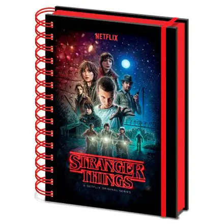 Stranger Things Wiro Notizbuch A5 One Sheet termékfotója