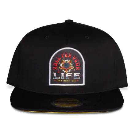 Stranger Things Snapback Cap Roll for your life Produktfoto
