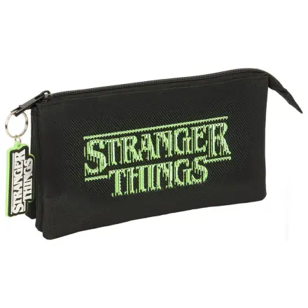 Stranger Things dreifaches Federmäppchen Produktfoto