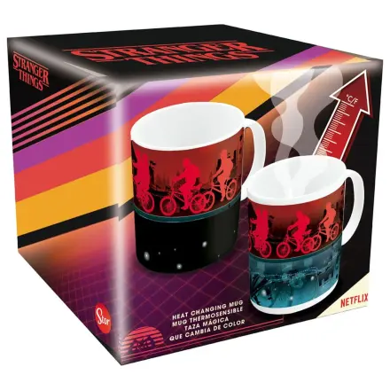 Stranger Things Tasse mit Thermoeffekt Upside Down 325 ml Produktfoto