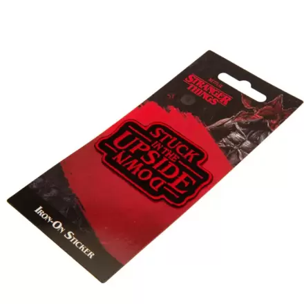 Stranger Things Bügelaufkleber Produktfoto