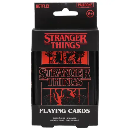 Stranger Thinngs 5 Spielkarten Metall Produktfoto
