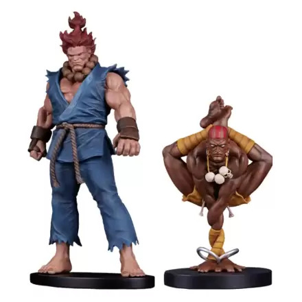 Street Fighter PVC Statuen 1/10 Akuma & Dhalsim 21 cm termékfotója