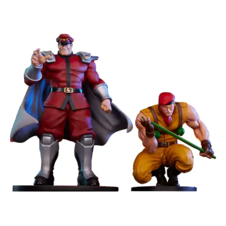 Street Fighter PVC Statuen 1/10 M. Bison & Rolento 21 cm termékfotója