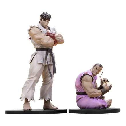 Street Fighter PVC Statuen 1/10 Ryu & Dan 18 cm Produktfoto