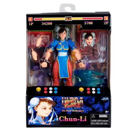 Street Fighter II Chun-Li Figur 15cm termékfotója