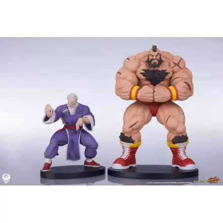 Street Fighter Street Jam Statuen 1/10 Zangief & Gen Set termékfotója