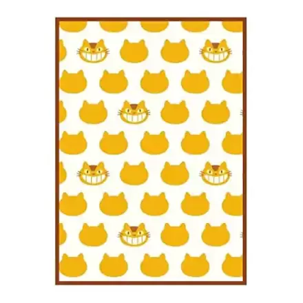 Studio Ghibli Flanell-Fleecedecke Mein Nachbar Totoro Catbus Silhouette 100 x 140 cm Produktfoto