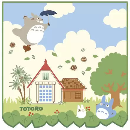 Studio Ghibli Mini-Handtuch Mein Nachbar Totoro Totoro in the Sky 25 x 25 cm Produktfoto