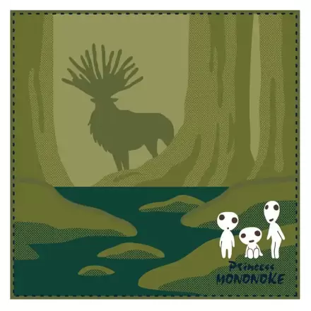 Studio Ghibli Mini-Handtuch Prinzessin Mononoke Shadow of the Deer God 25 x 25 cm termékfotója