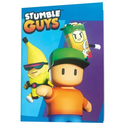 Stumble Guys Killer Größe B/5 liniertes Notizbuch 40 Blätter Produktfoto