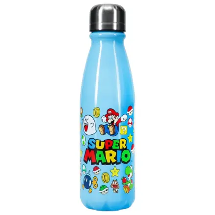 Super Mario Aluminium Wasserflasche 550 ml Produktfoto