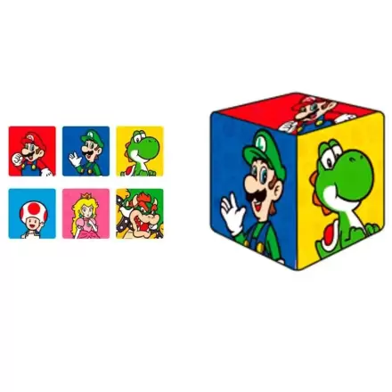 Super Mario Bros 3D Würfel Kissen Produktfoto