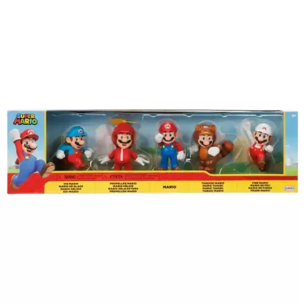 Super Mario Bros 5-er Pack Figuren 6cm termékfotója