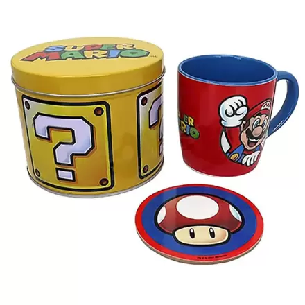 Super Mario Bros Golden Tasse und Untersetzer termékfotója