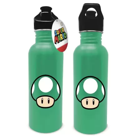 Super Mario Bros Green Mushroom Edelstahl Flasche termékfotója