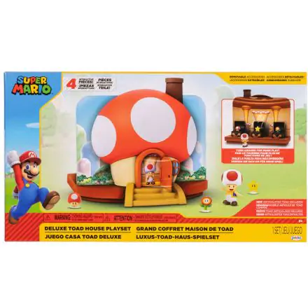 Super Mario Bros Haus Toad Spielset Produktfoto