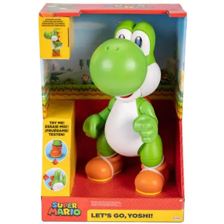 World of Nintendo Sprechende Actionfigur Let's Go! Yoshi! 36 cm termékfotója