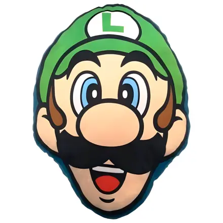 Super Mario Bros Luigi 3D Kissen Produktfoto