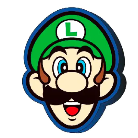 Super Mario Bros Luigi 3D Kissen Produktfoto