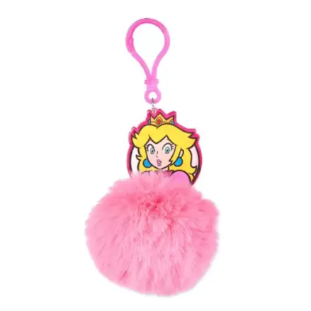 Super Mario Bros Peach Pompom Schlüsselanhänger termékfotója